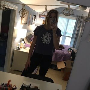 James Madison cropped T-shirt